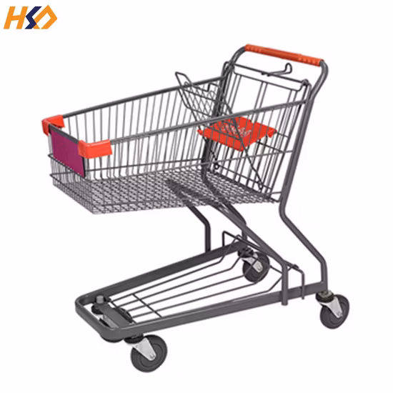 Metal Store Supermarket Shopping Trolley Cart